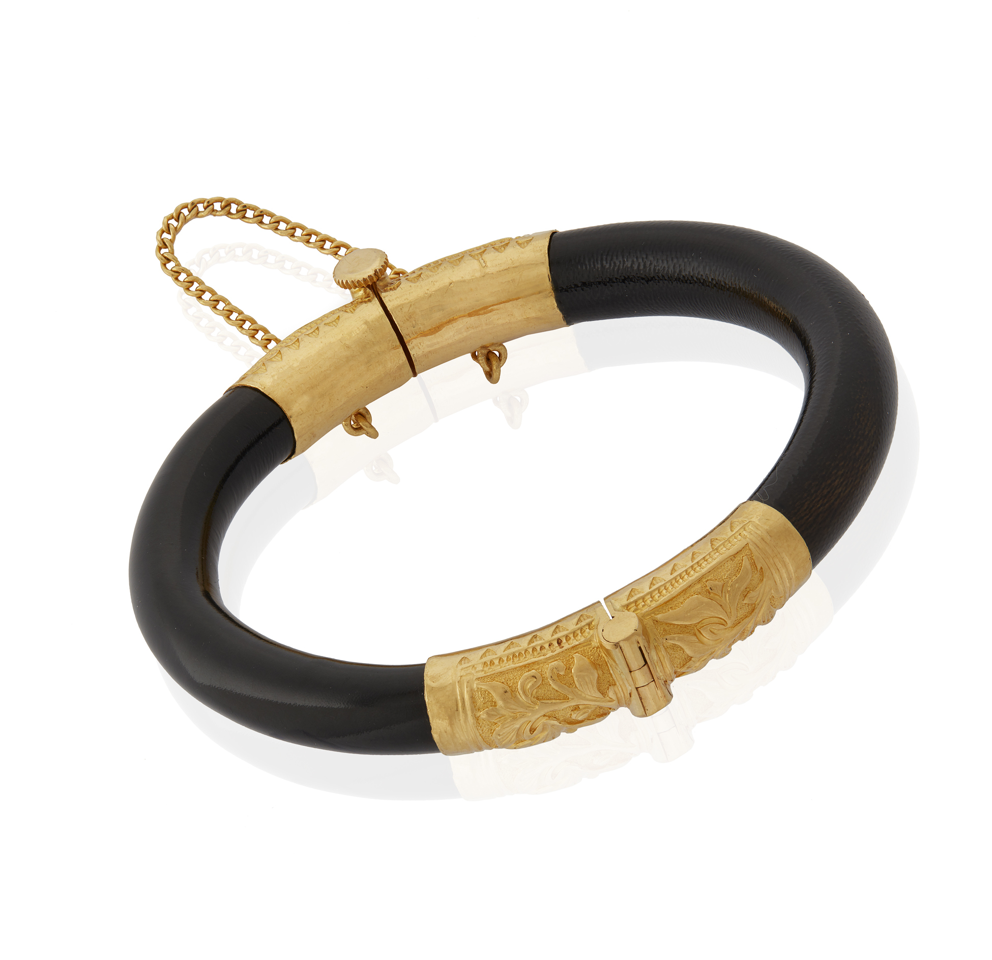 24k Black Coral Bracelet Witherell's Auction House