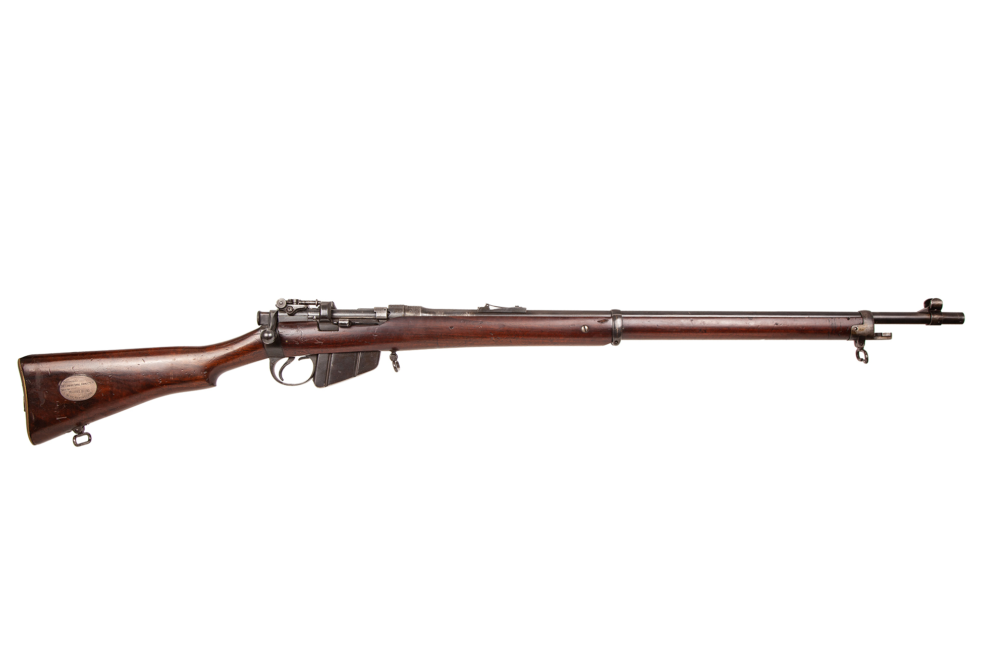 LeeEnfield Rifle 1908 Presentation to Olympian Maurice Blood Witherell's Auction House