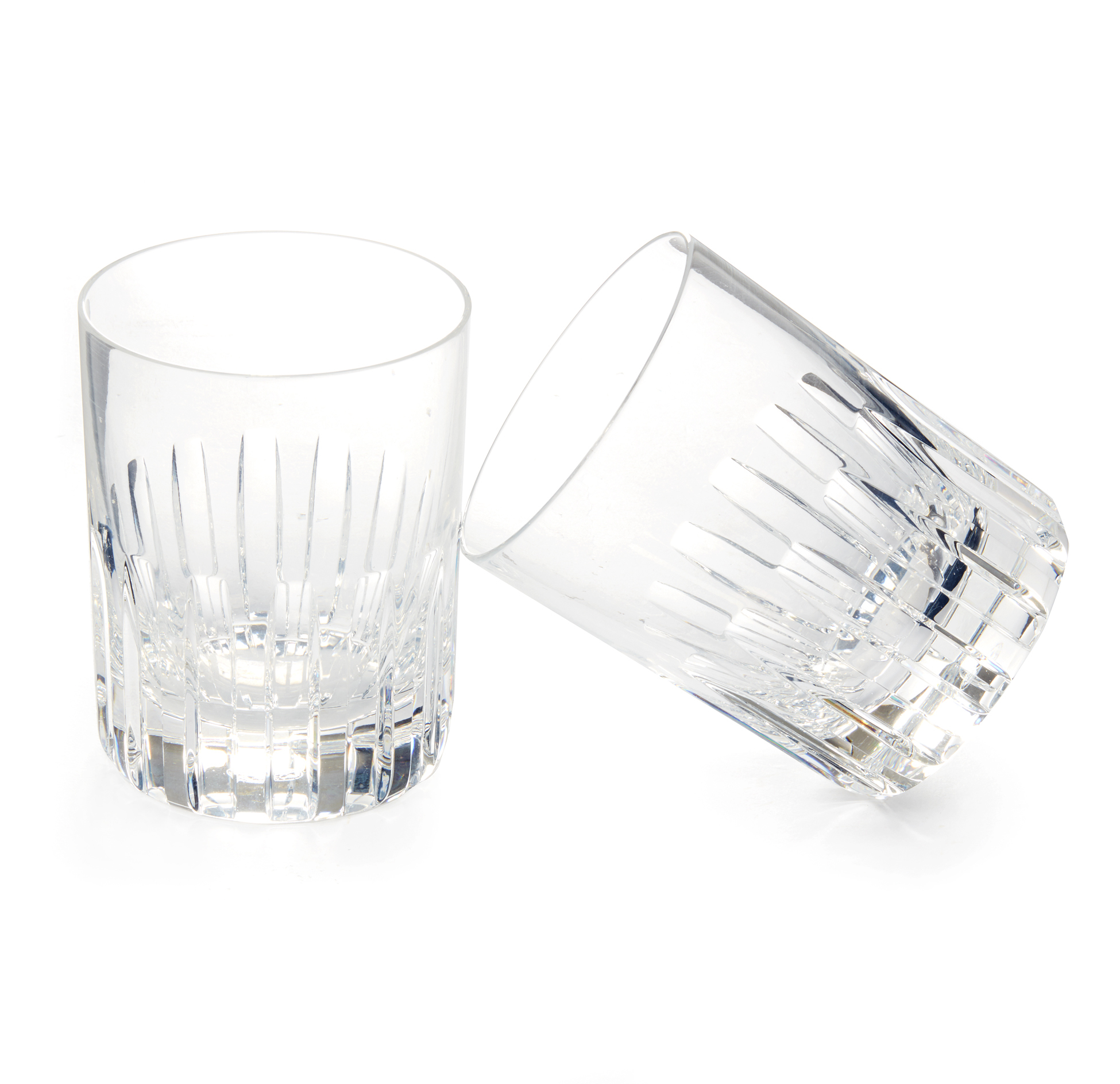 Two Baccarat Double Old Fashioned Glasses | Witherell's Auction House