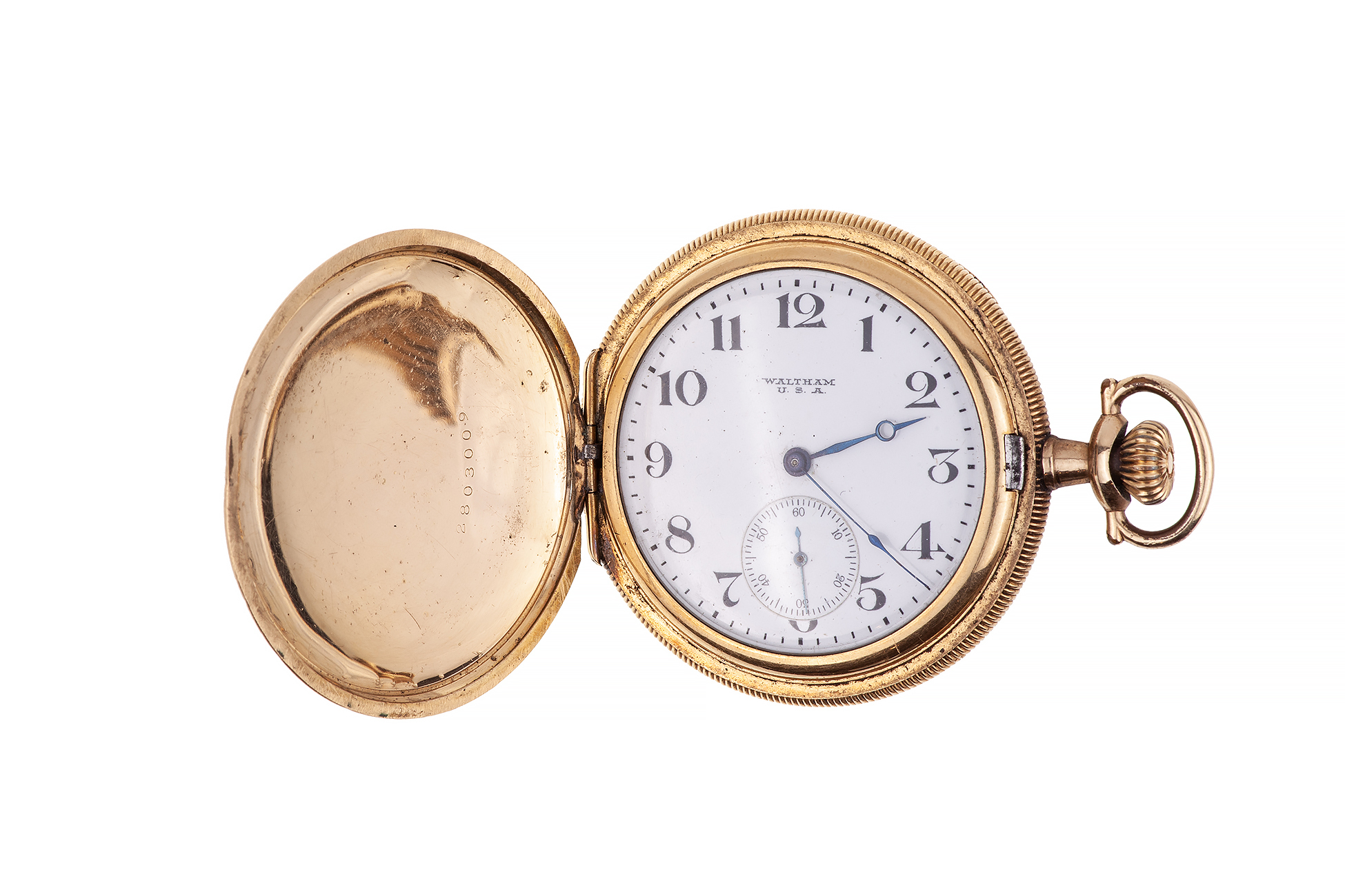 Waltham Gold Filled Pocket Watch, circa 1919 Witherell's Auction House
