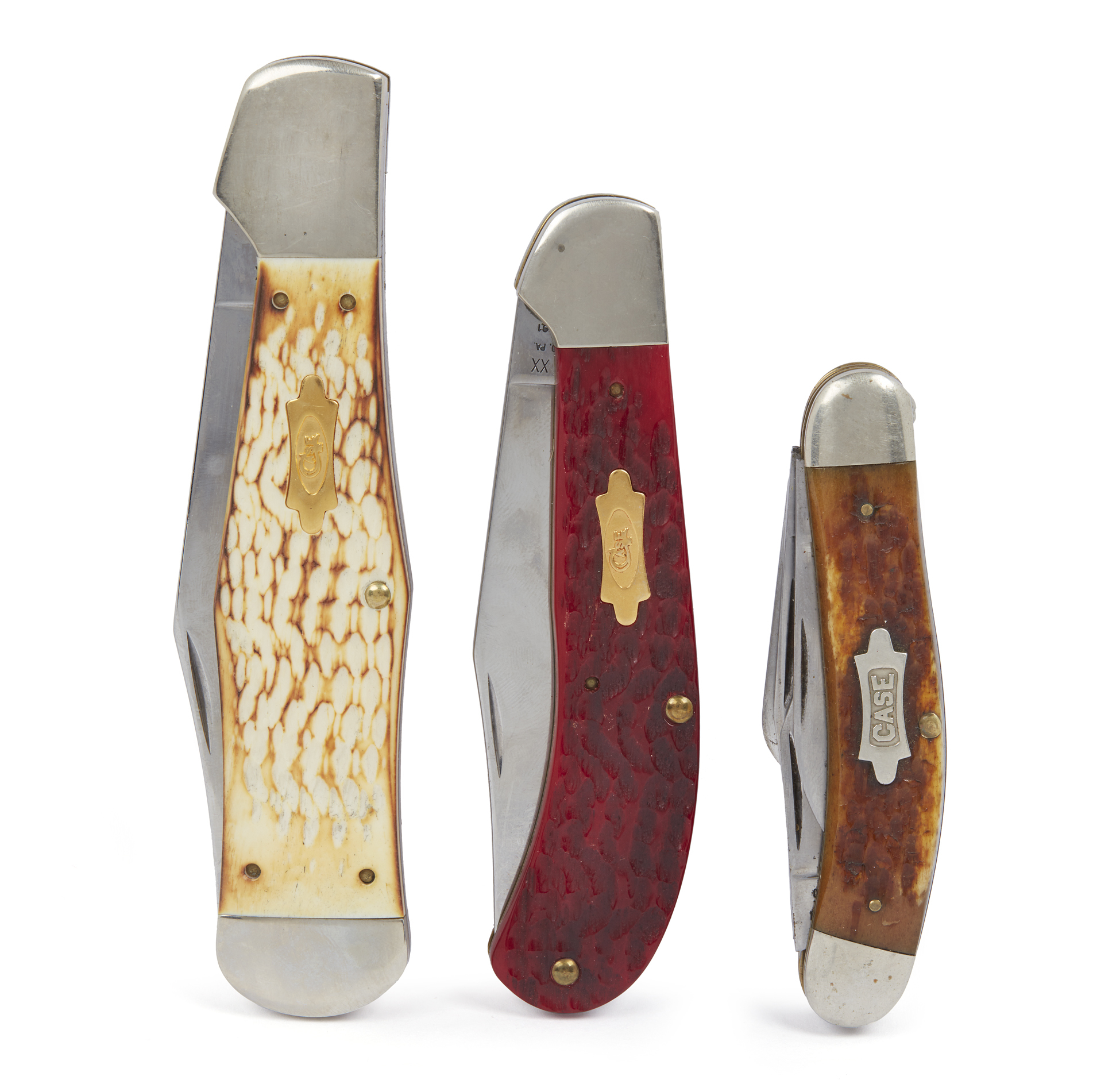 Three Case Knives Witherell's Auction House