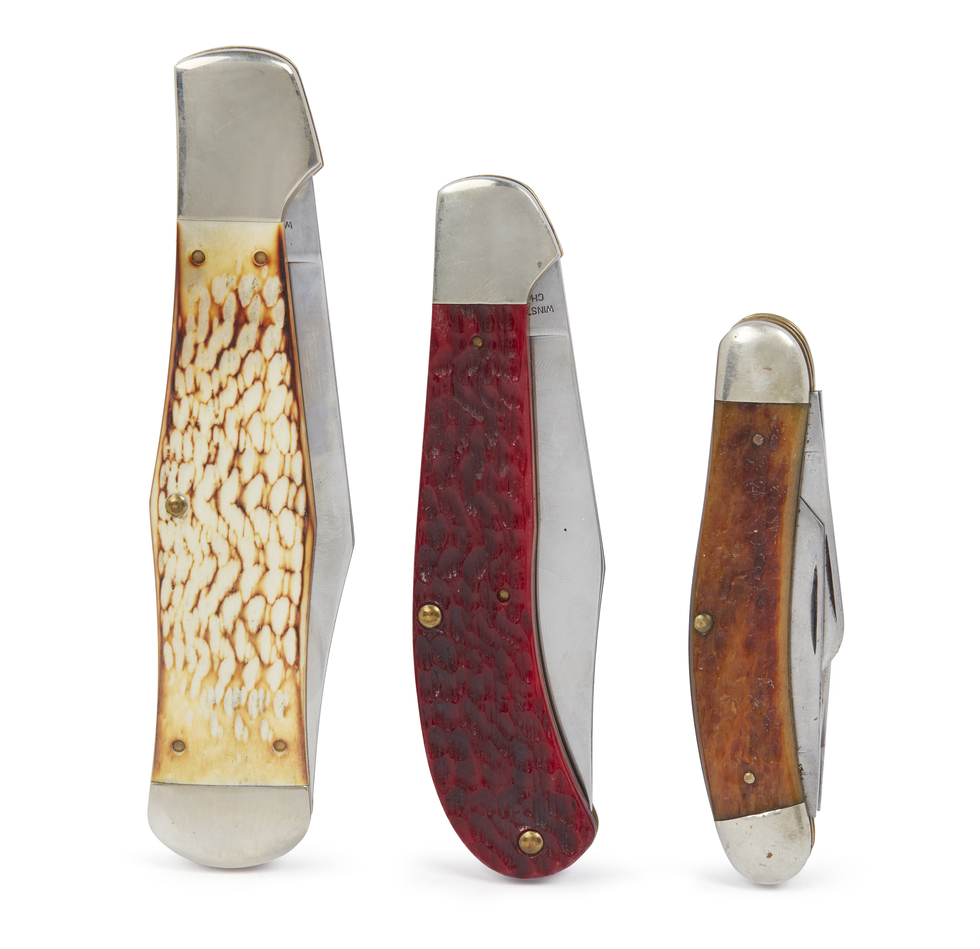 Three Case Knives Witherell's Auction House