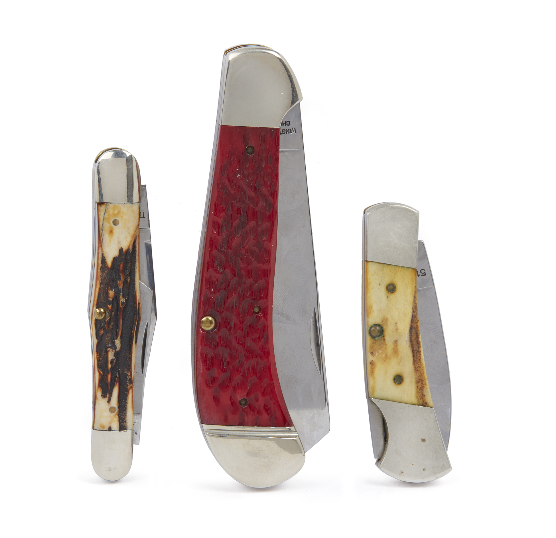 Three Case Knives Witherell's Auction House
