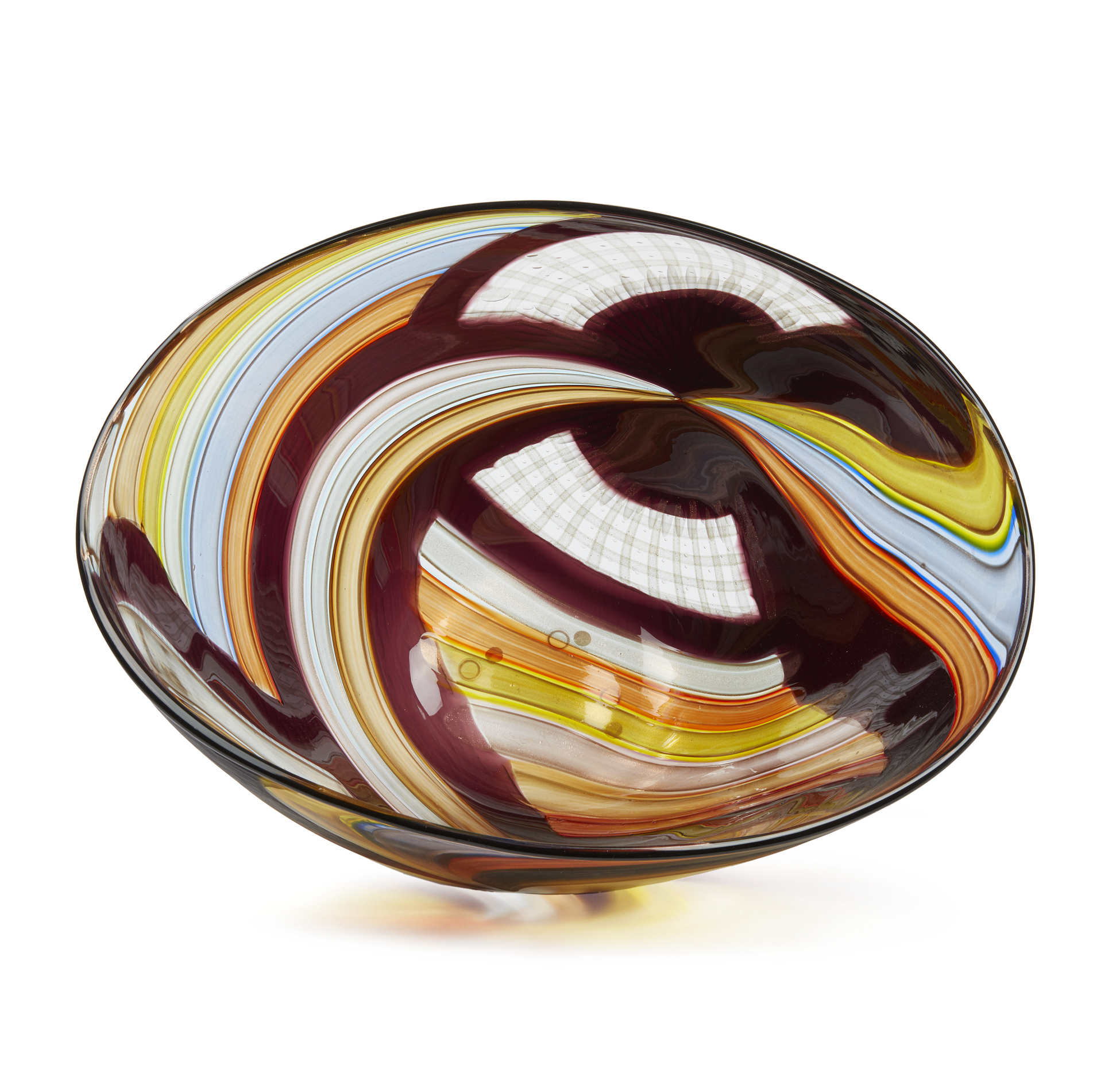 Signed Art Glass Vessel, 2013 Witherell's Auction House