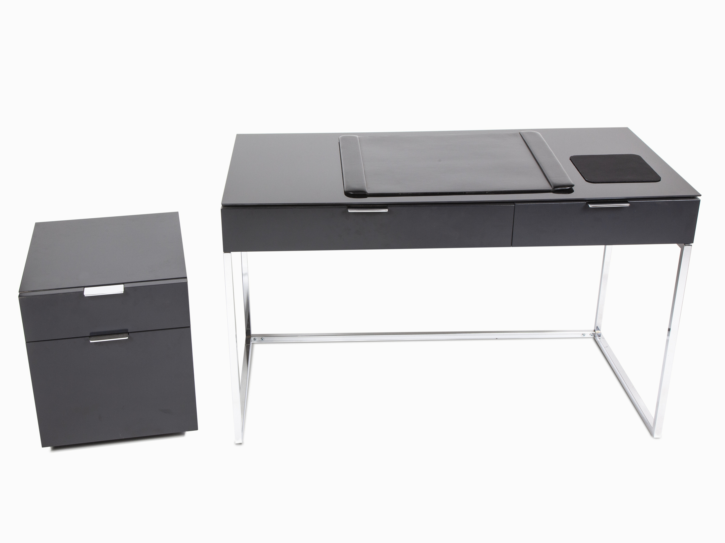 Desk and File Cabinet | Witherell's Auction House