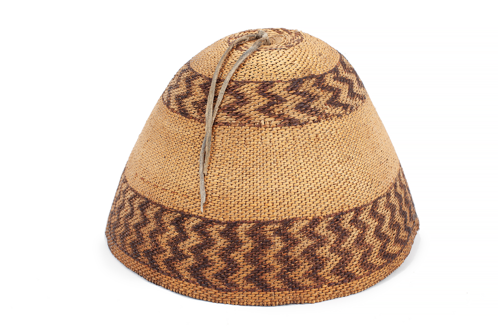 Paiute Twined Basketry Hat Witherell's Auction House
