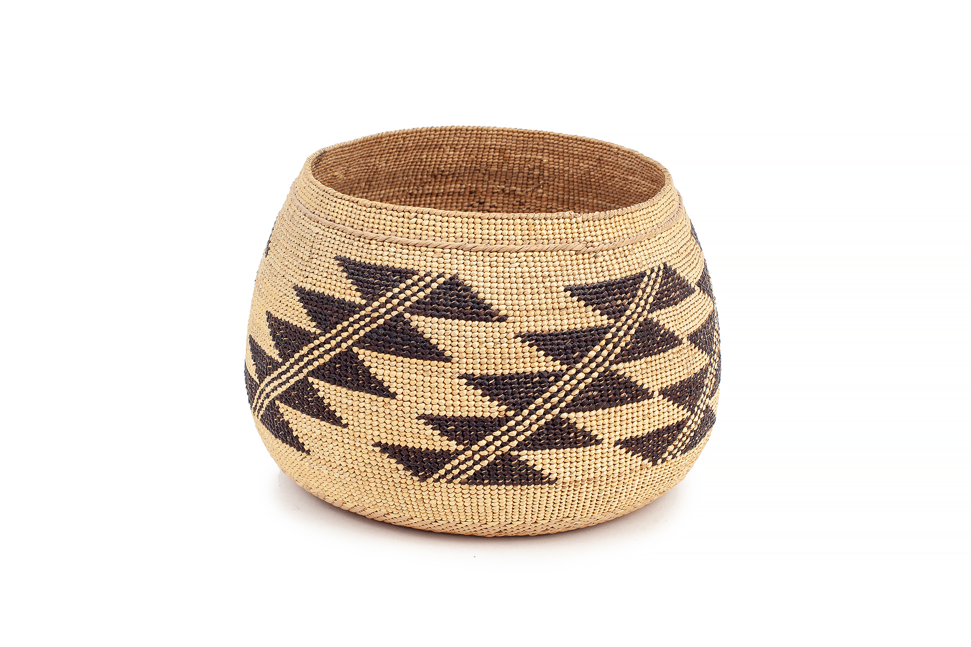 Yurok Twined Trinket Basket Witherell's Auction House