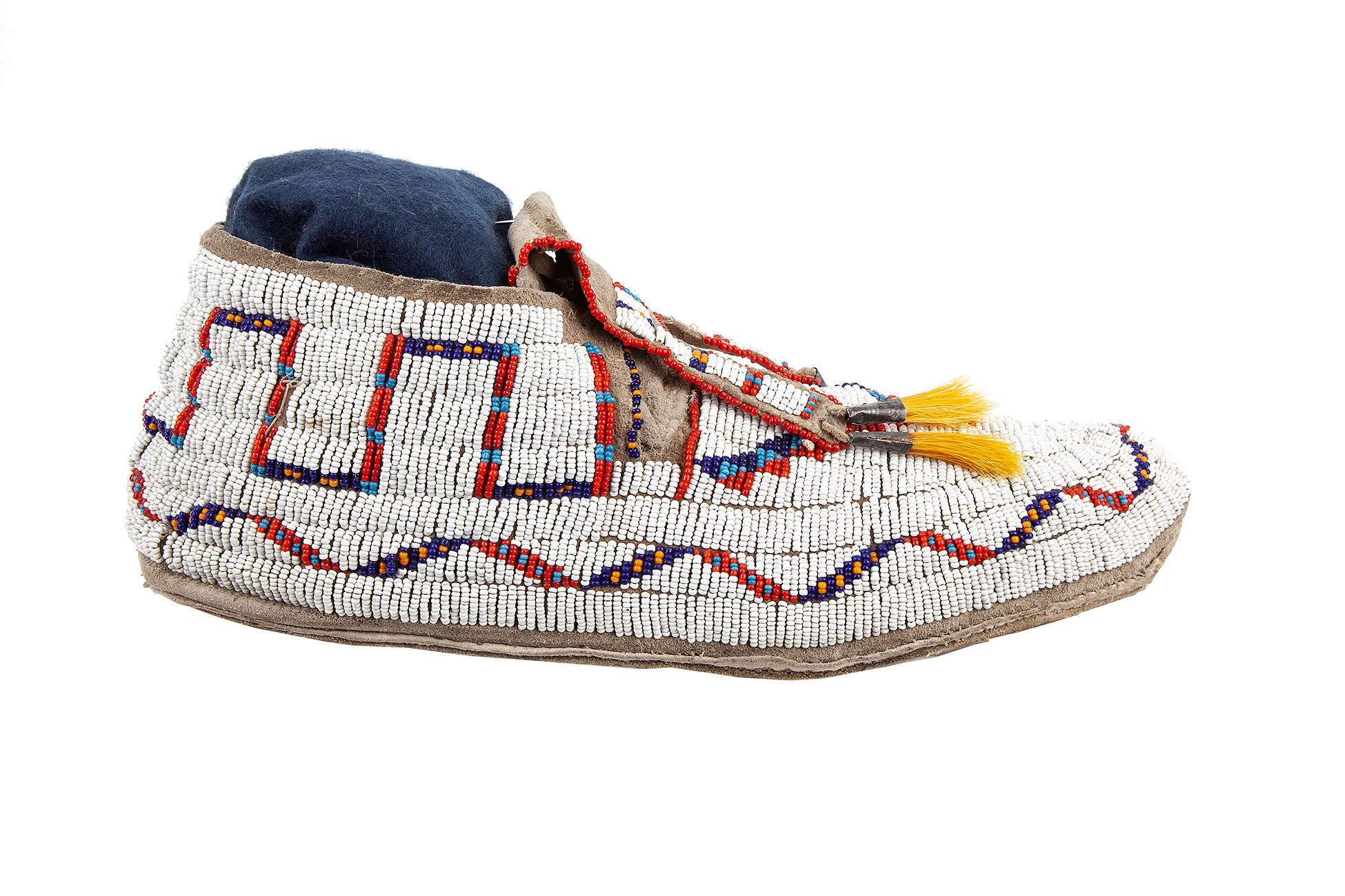 Native American Beaded Moccasins Witherell's Auction House