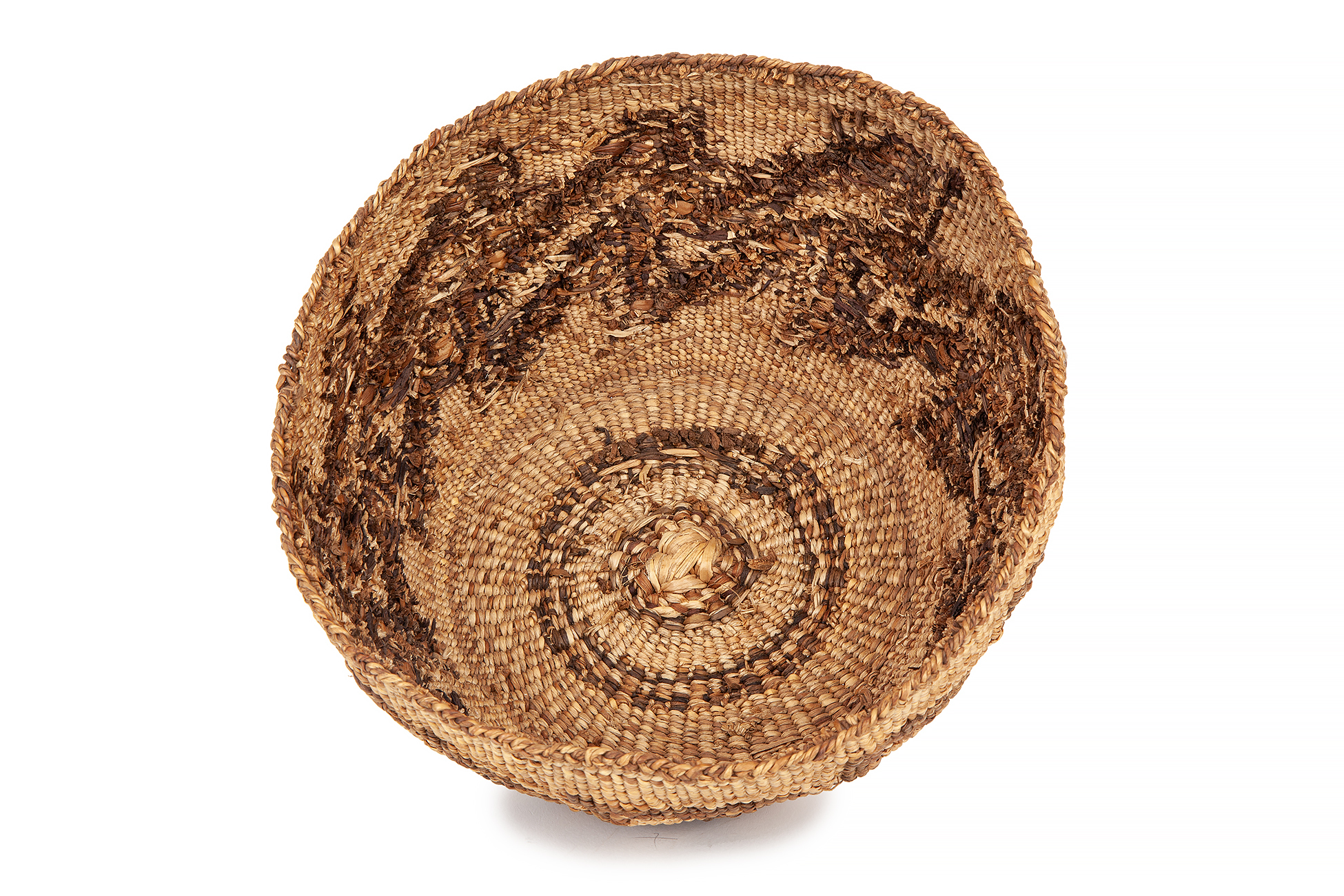 Large Native American Basket Hat Witherell's Auction House