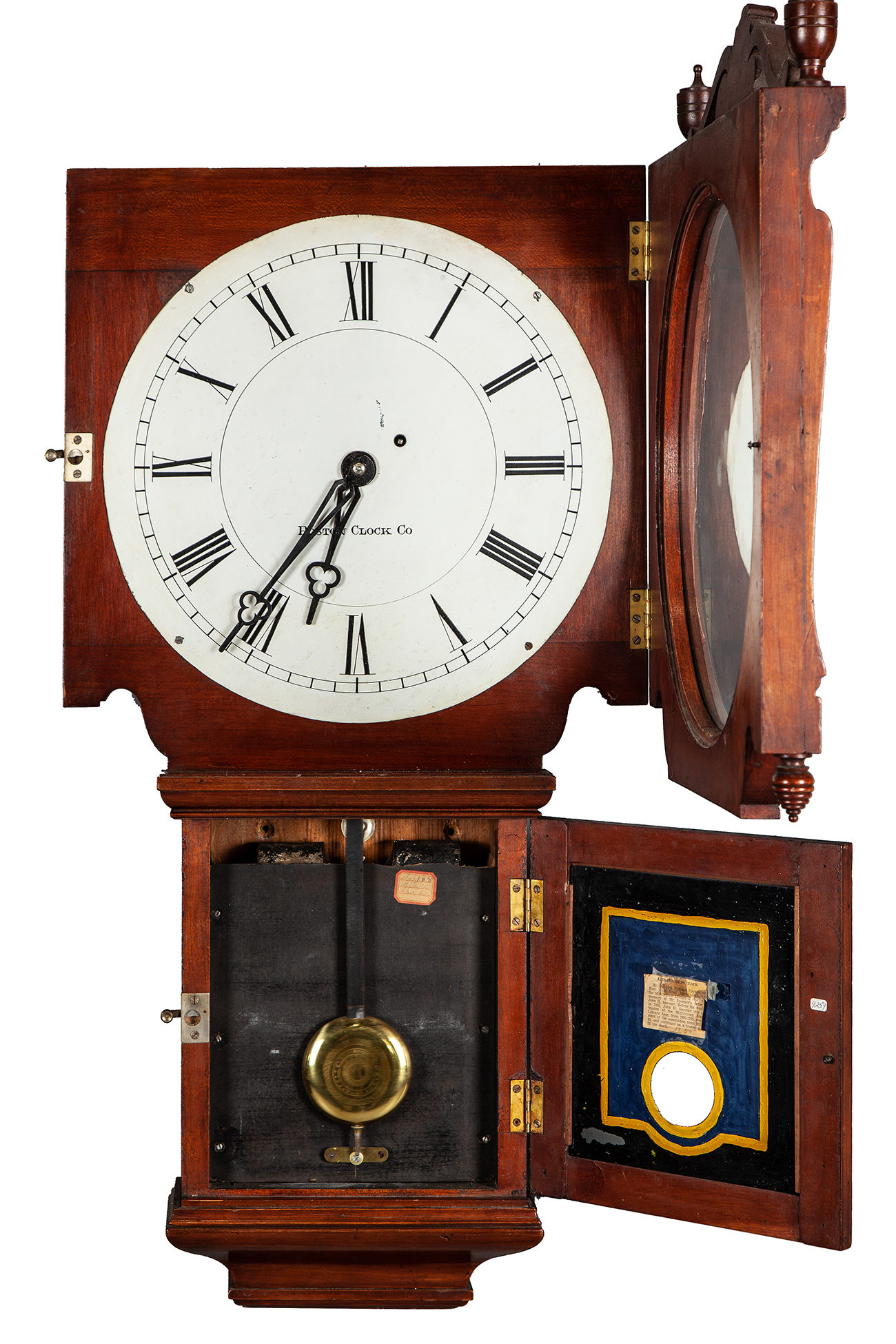 Boston Regulator Clock Witherell's Auction House