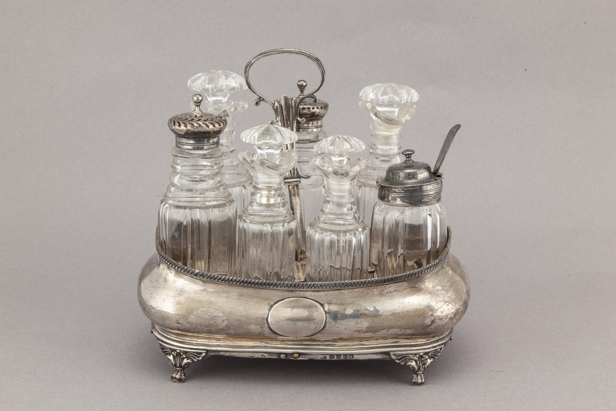 British Sterling Cruet Set Witherell's Auction House