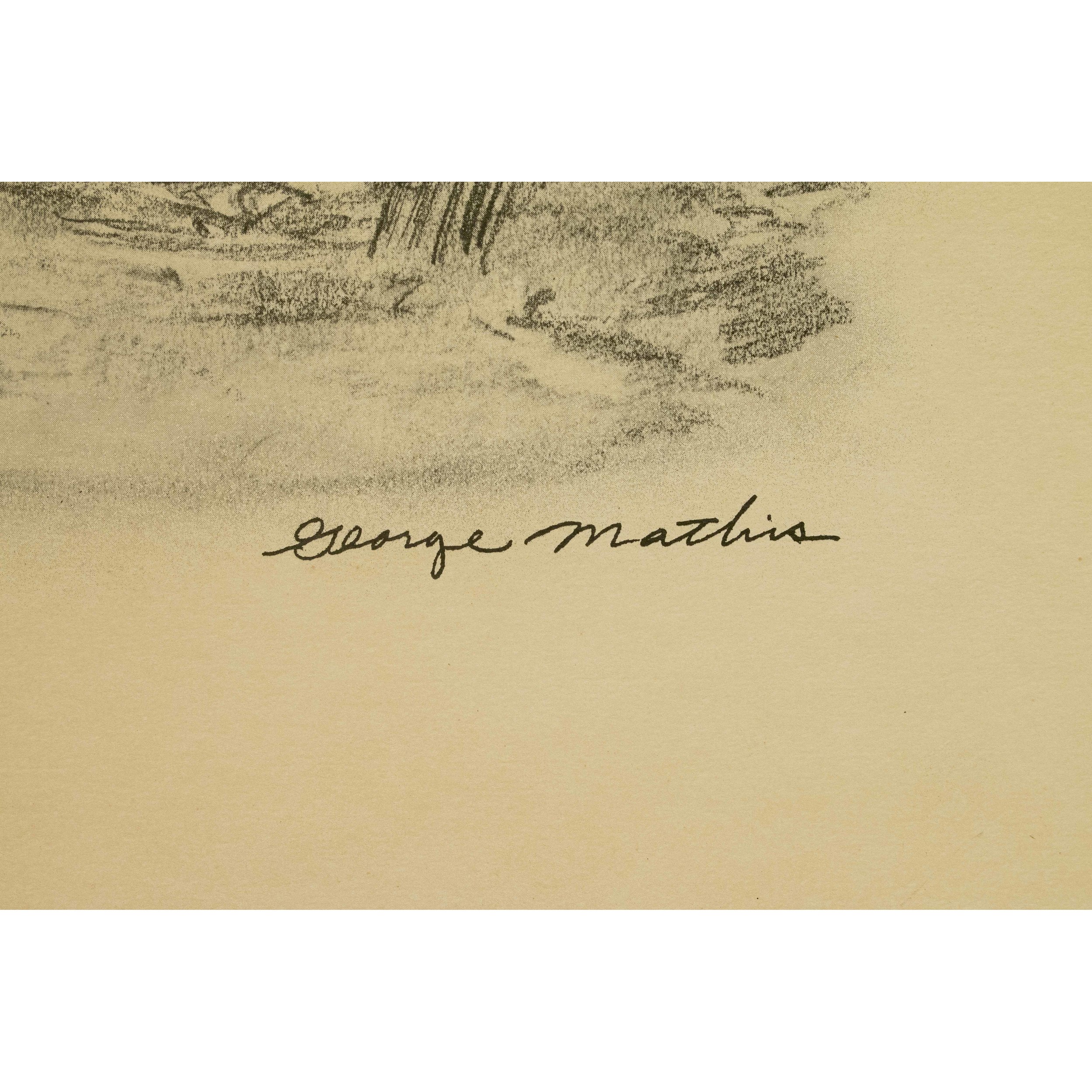 George Mathis (1909-1977) Sacramento Railroad Drawing | Witherell's ...