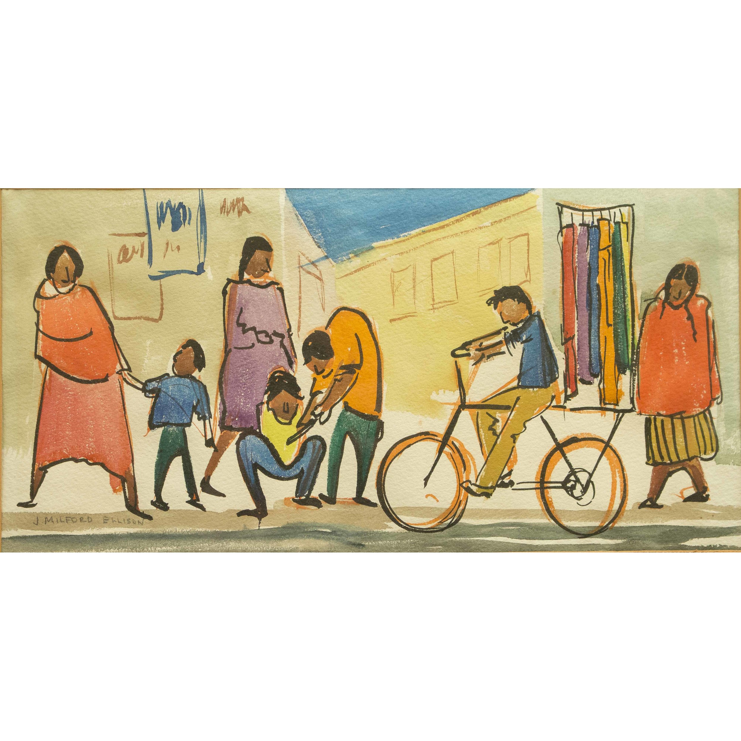 Julius Milford Ellison Painting Witherell's Auction House