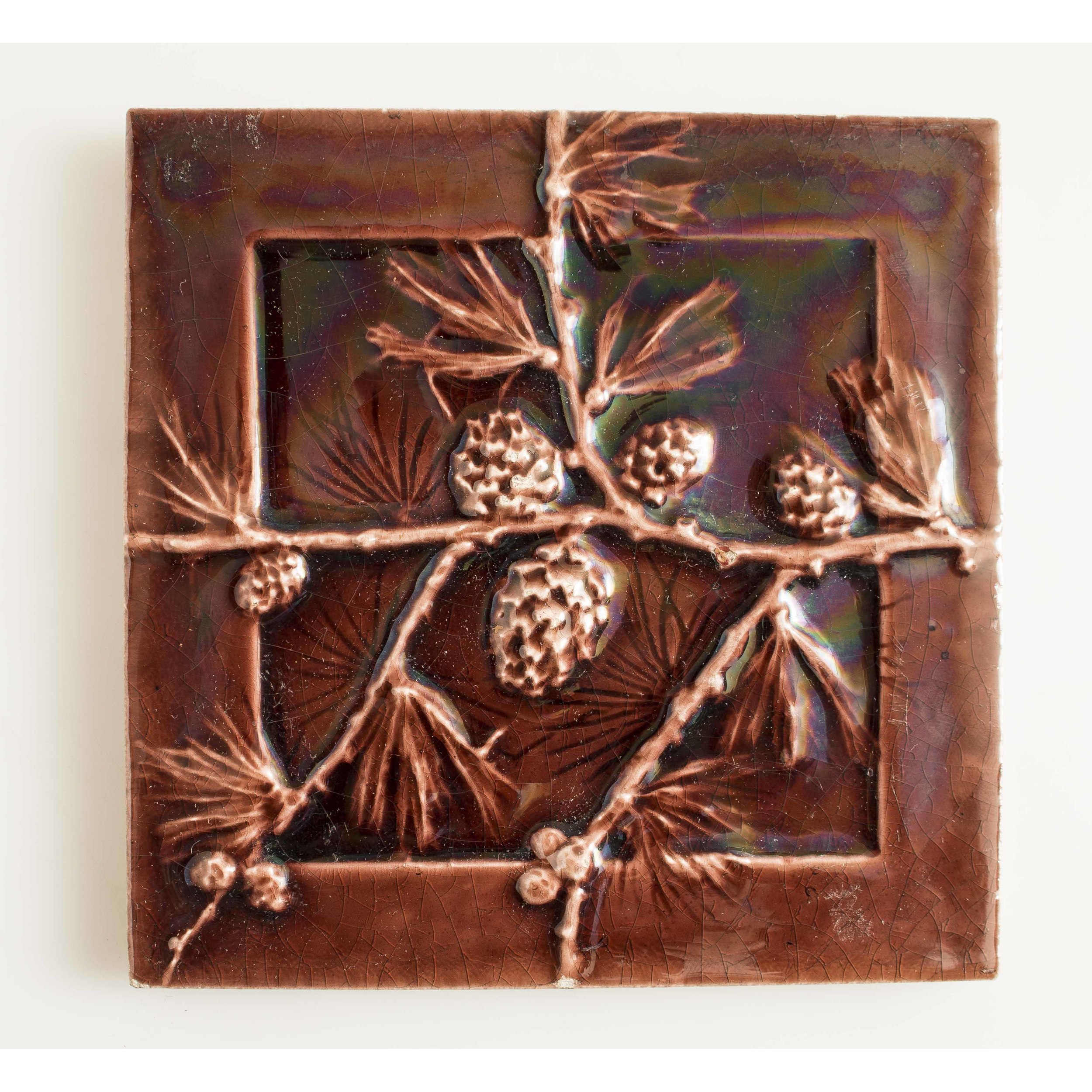 Three Trent Art Pottery Tiles Witherell's Auction House