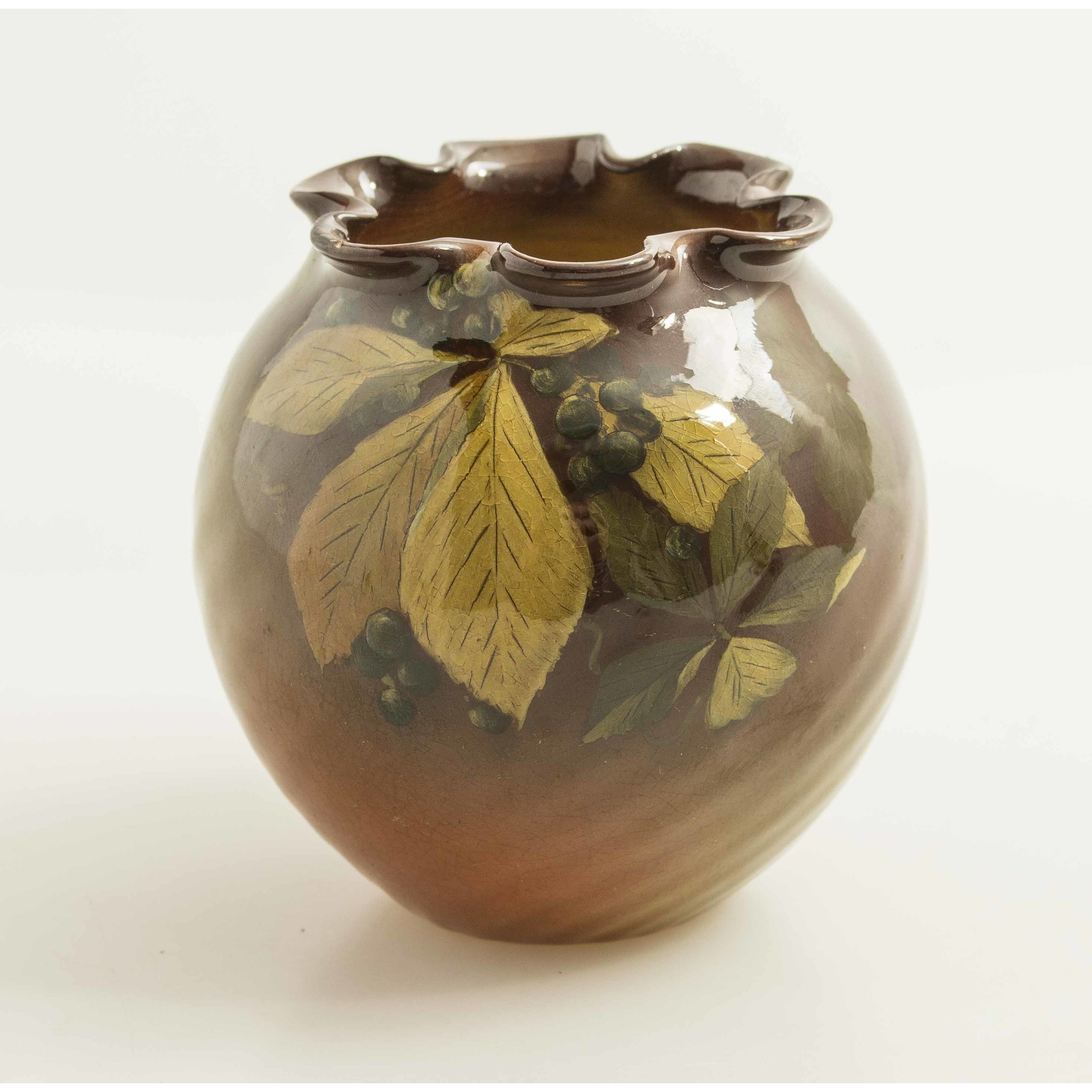Rookwood Art Pottery Vase, Frederick Rothenbusch Witherell's Auction