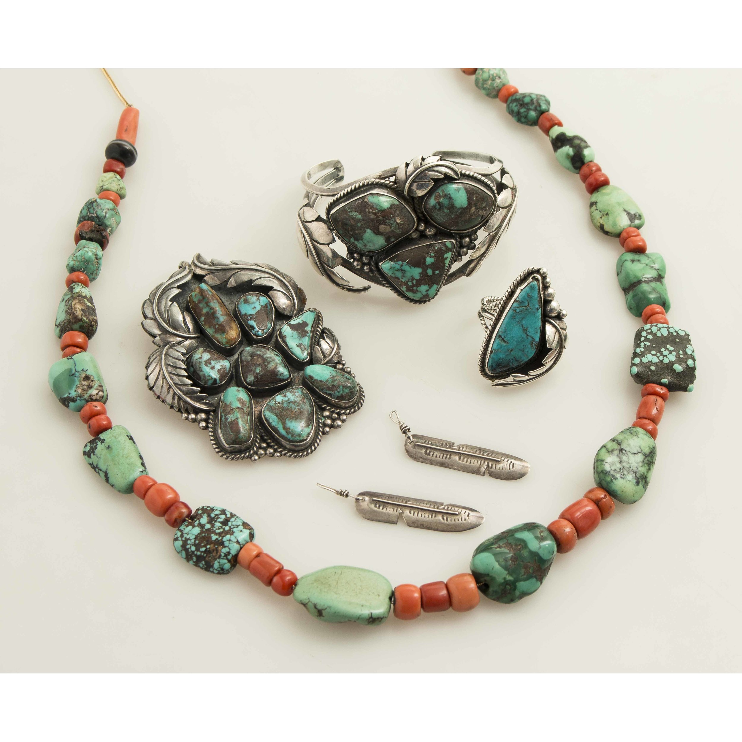 Assorted Southwest Jewelry Witherell's Auction House