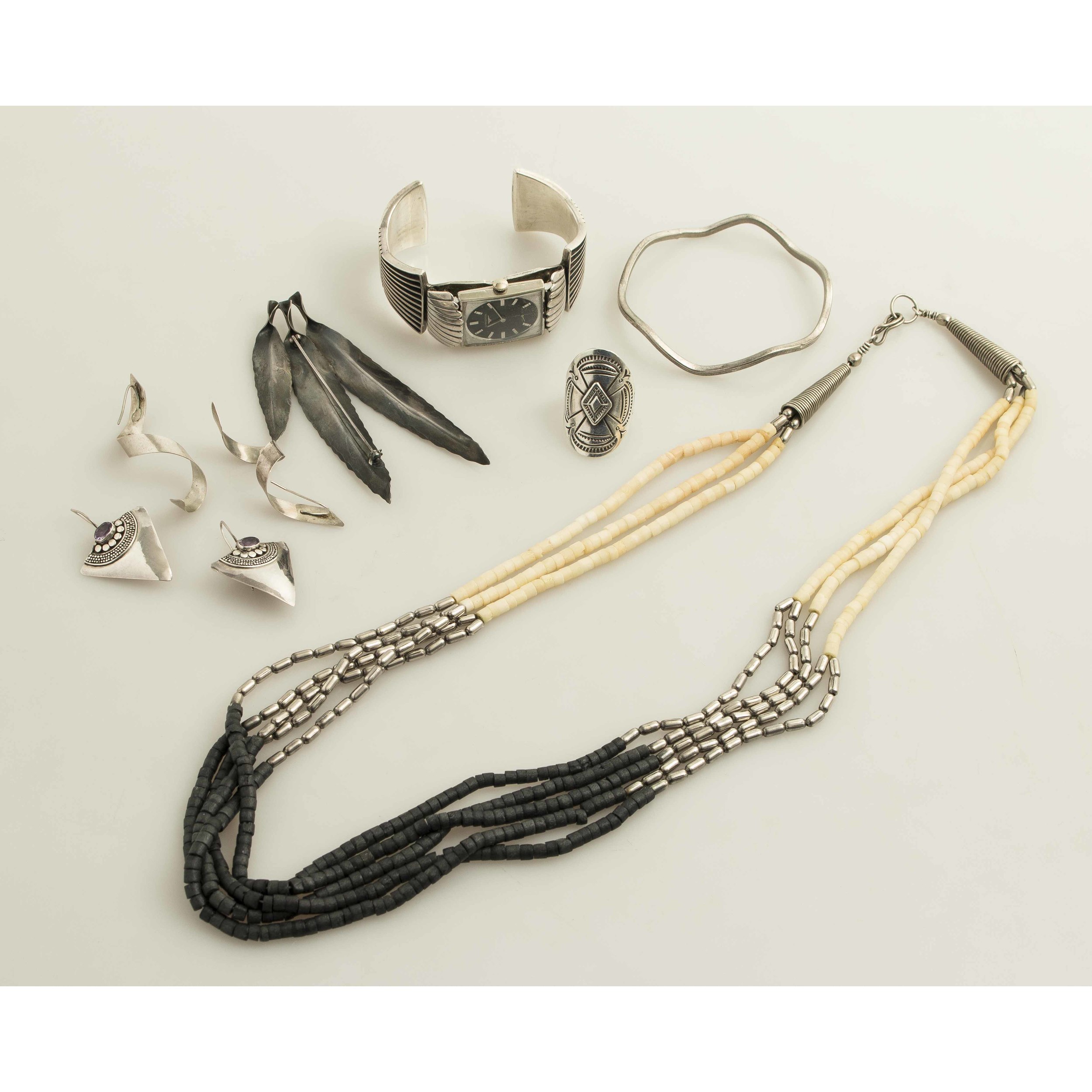 Assorted Southwest Jewelry Witherell's Auction House