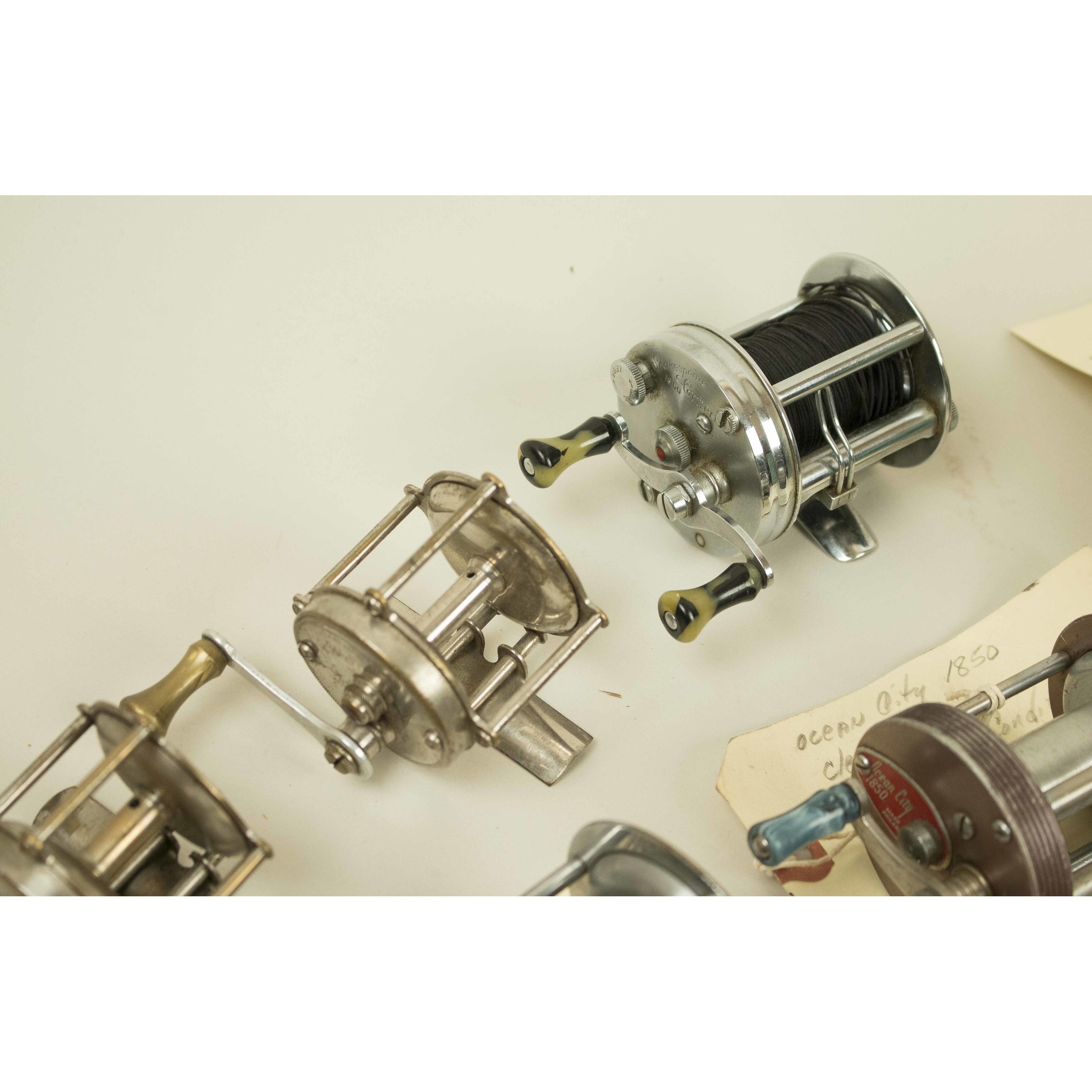 8 Vintage Fishing Reels Witherell's Auction House