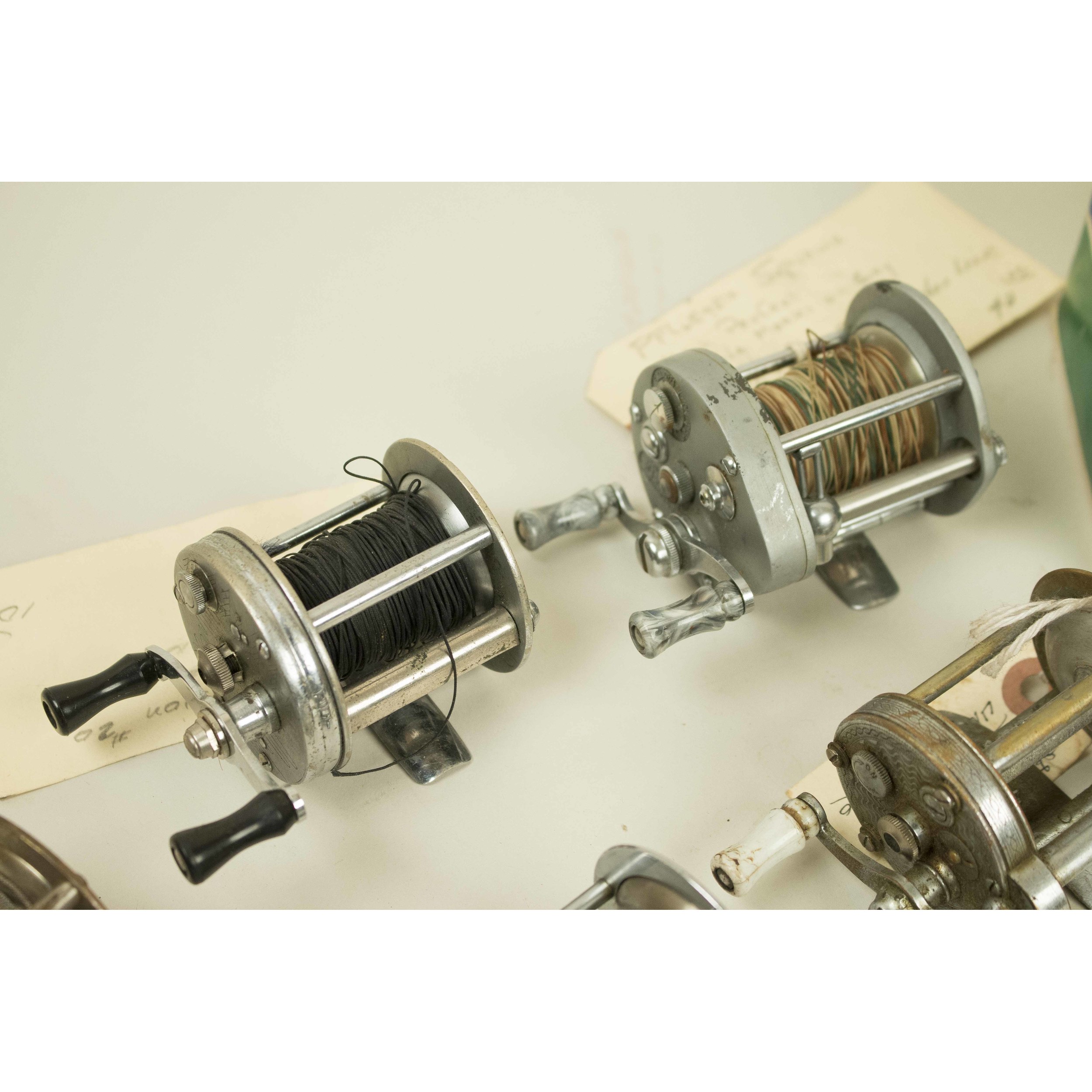 8 Vintage Fishing Reels Witherell's Auction House