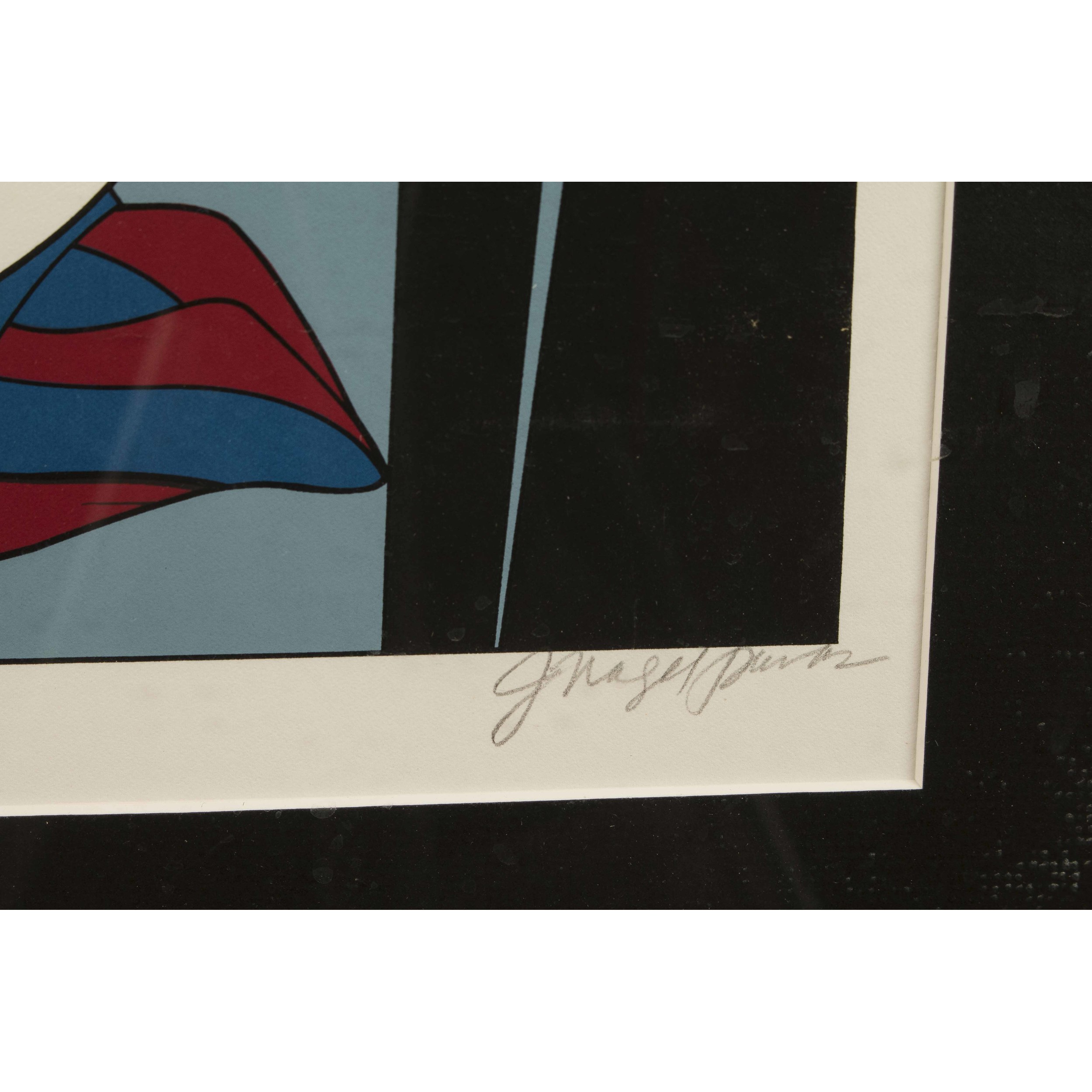 Patrick Nagel Print Witherell's Auction House