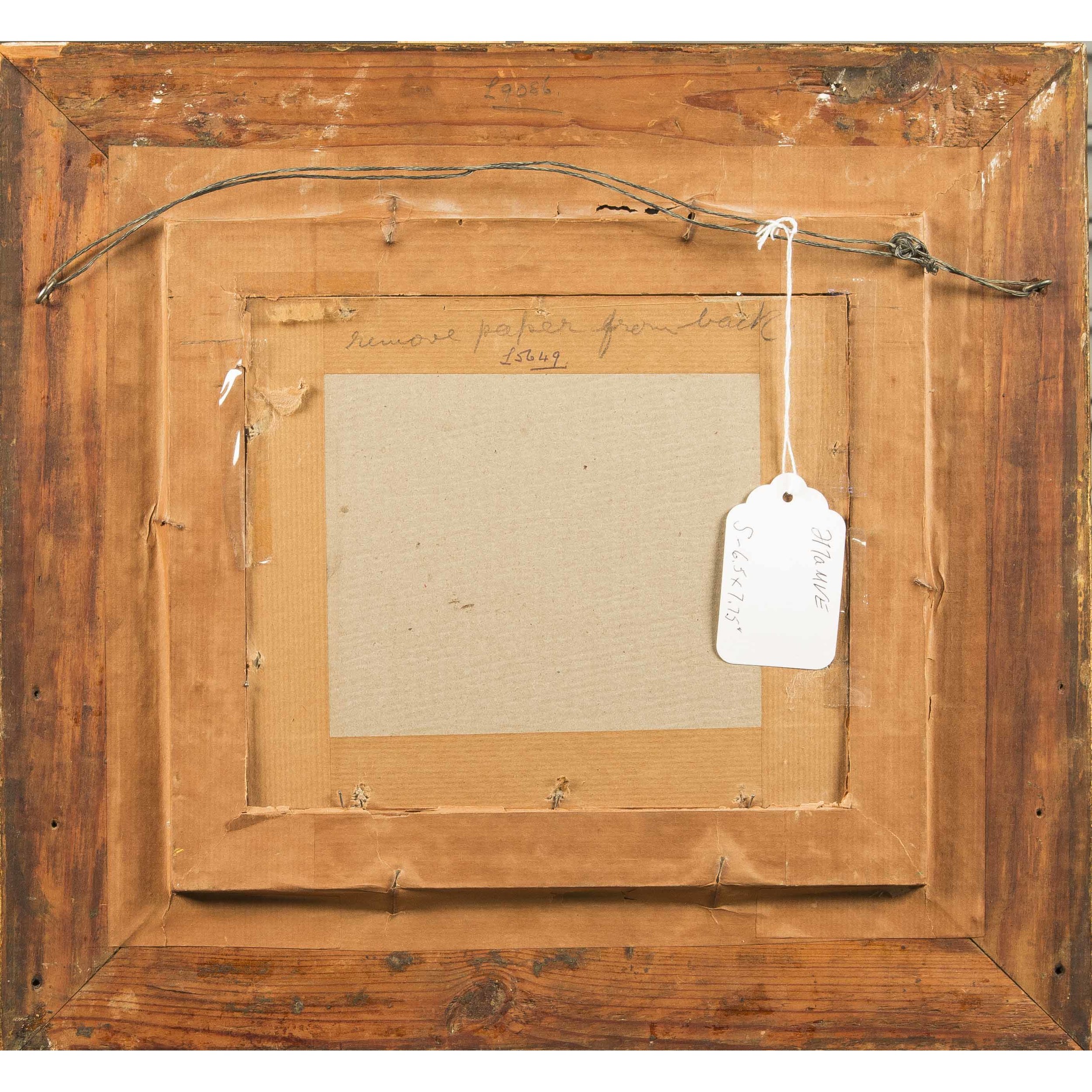 Tin Painting Witherell's Auction House