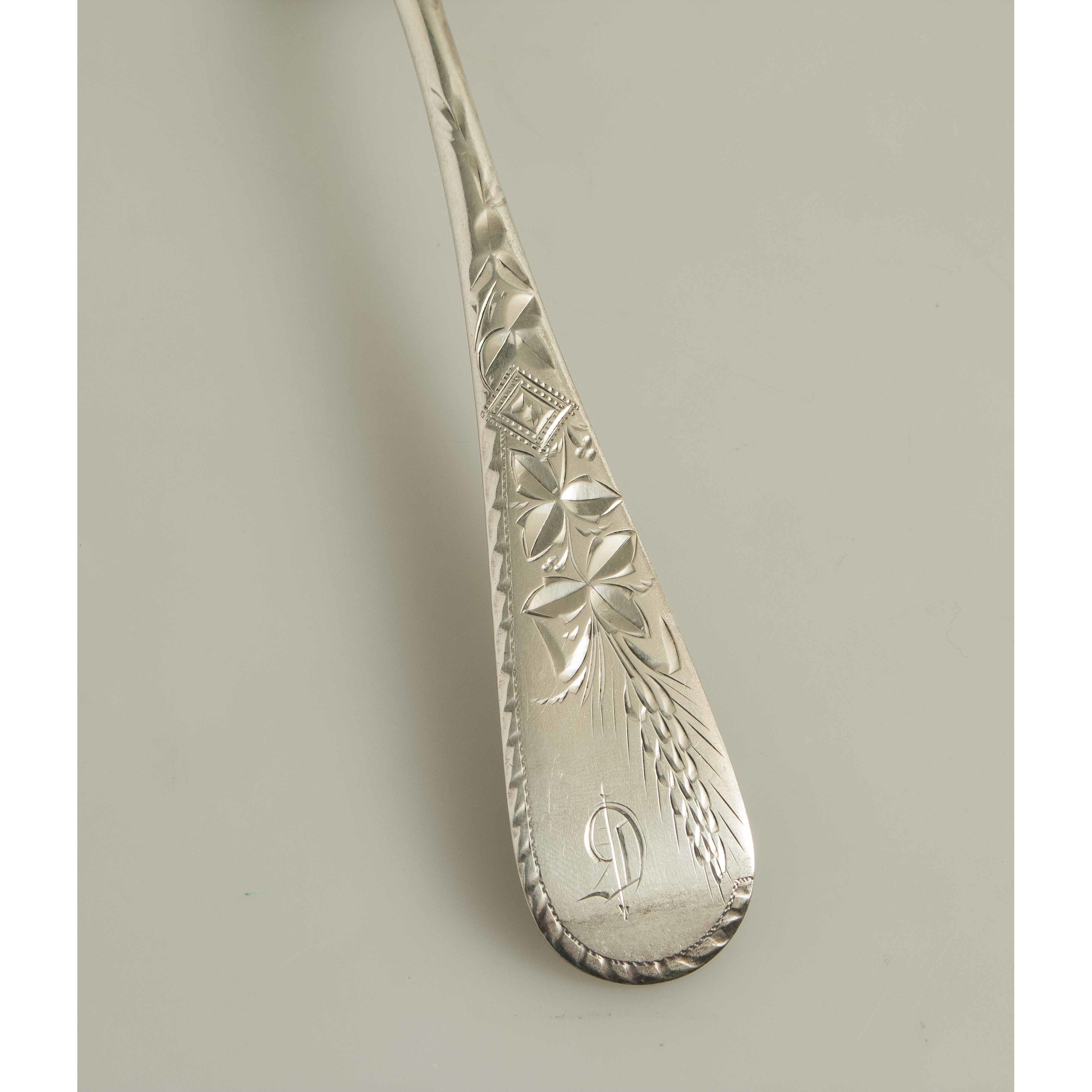 Sterling Silver Flatware, Wheat Engraved Pattern Witherell's Auction