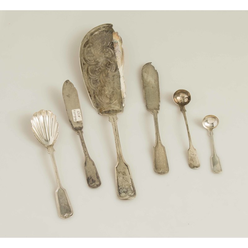 Assorted Silver Serving Pieces, Various Makers Witherell's Auction House