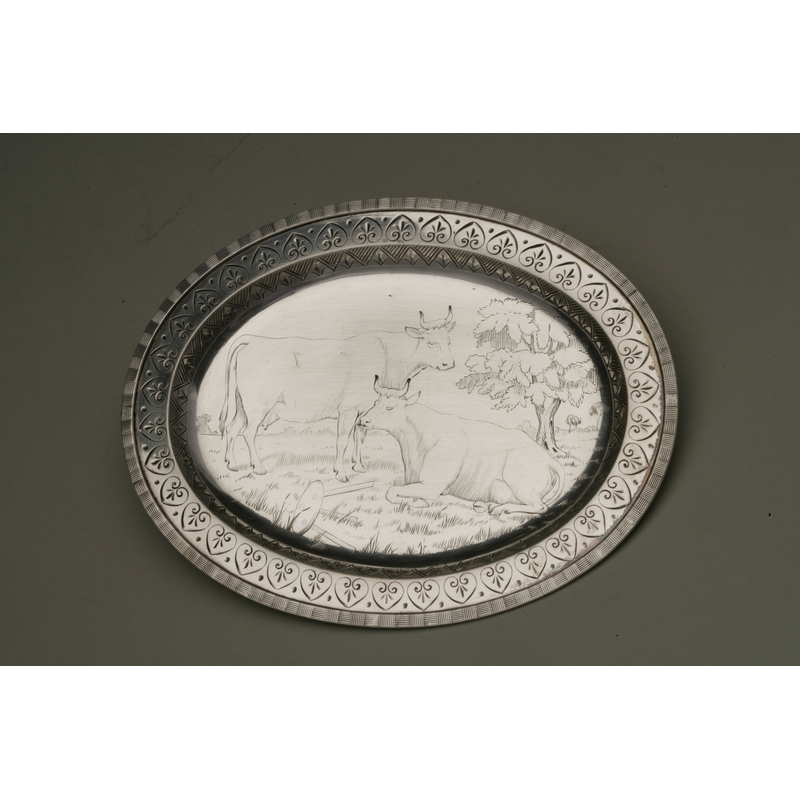 Shreve & Co. (1852present) Sterling Cheese Knife & Plate Witherell's Auction House