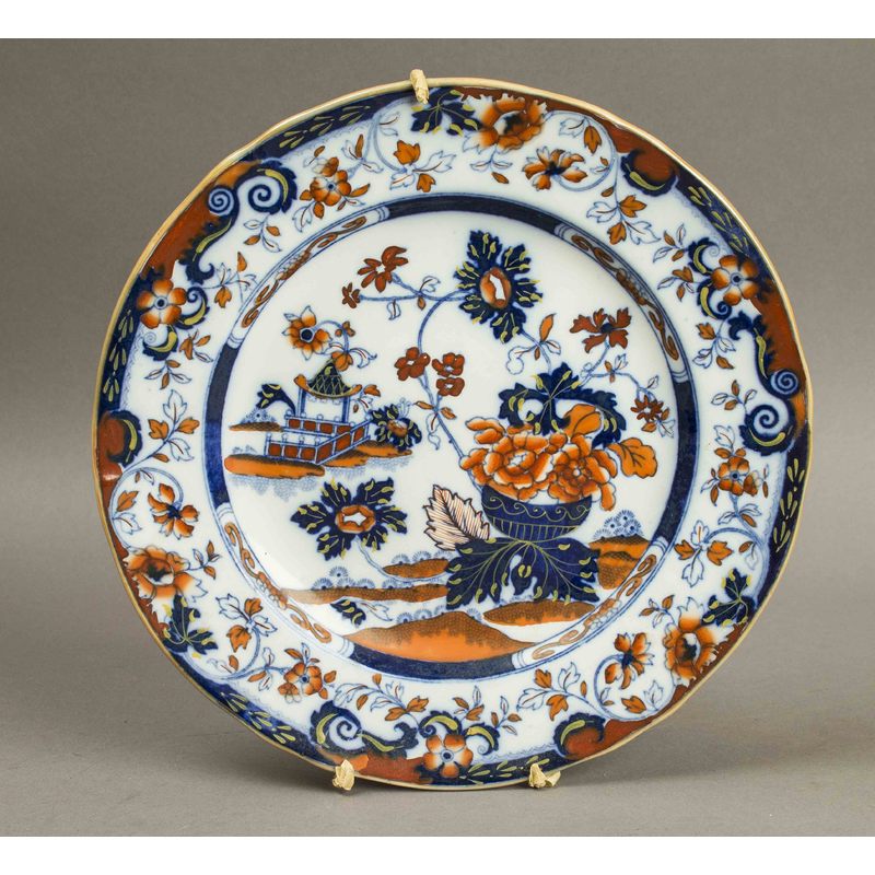 2 Porcelain Plates Witherell's Auction House