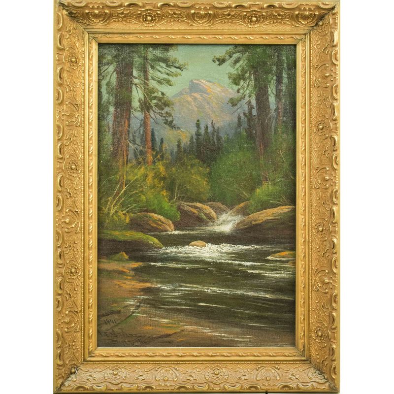 James Stuart Landscape, 1914 Witherell's Auction House