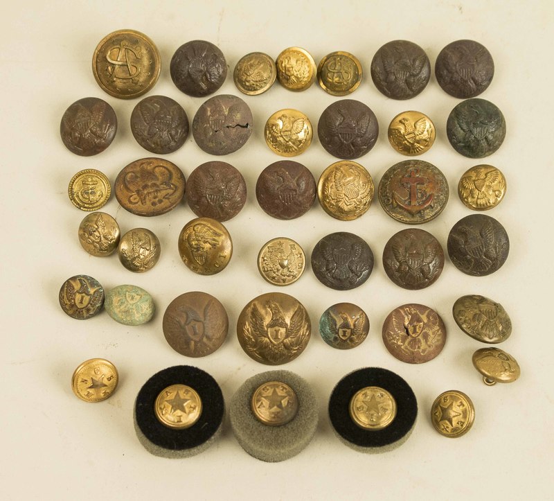 Civil War, Indian War and Earlier US Buttons Witherell's Auction House