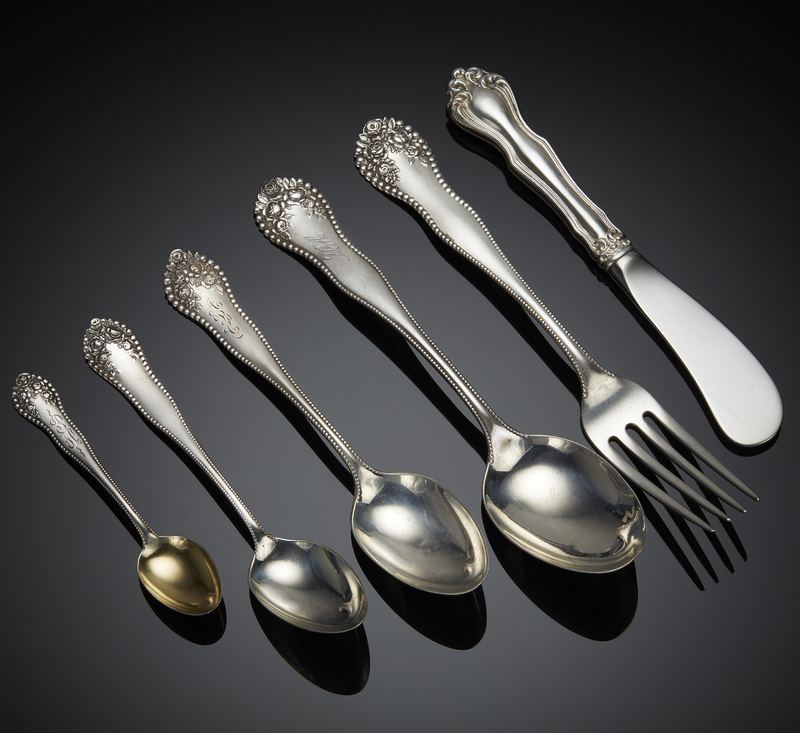Gorham Sterling Flatware, Lancaster Pattern Witherell's Auction House