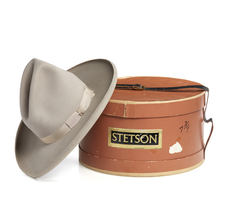 Early Stetson Hat and Original Box Witherell's Auction House