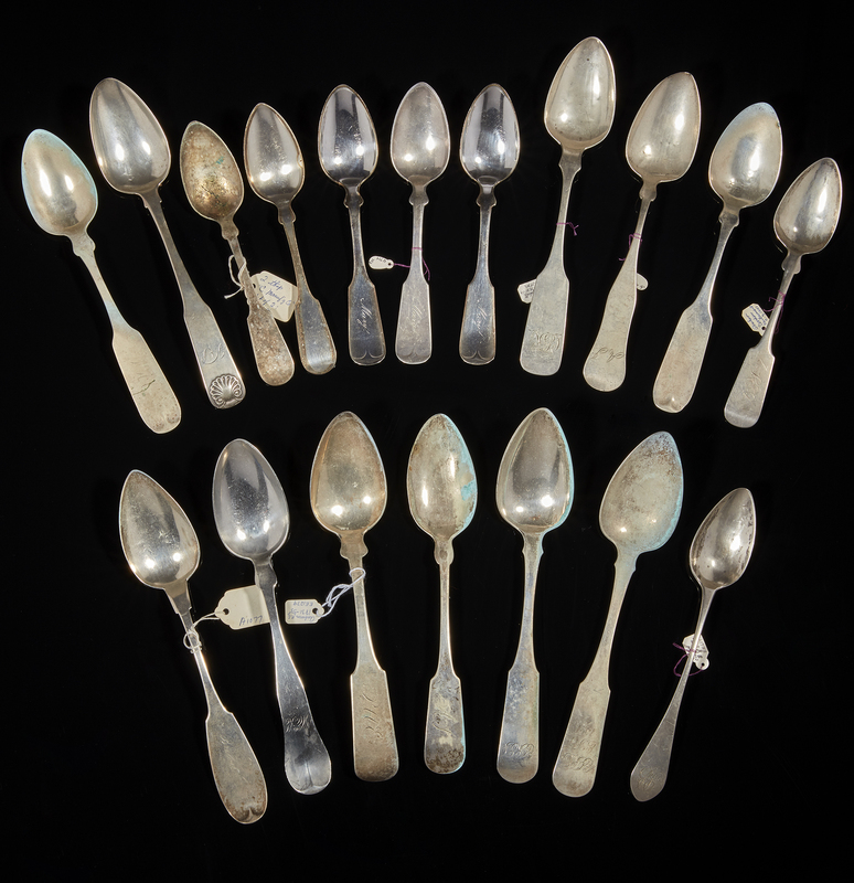 Coin Silver Spoons Witherell's Auction House