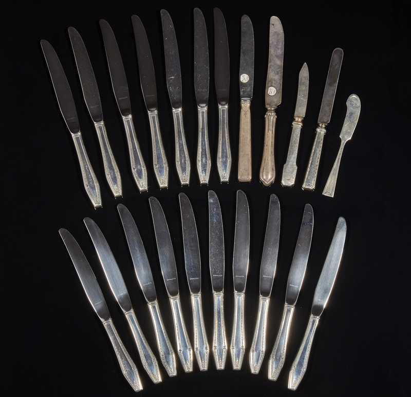 Sterling Silver Handled Knives Witherell's Auction House