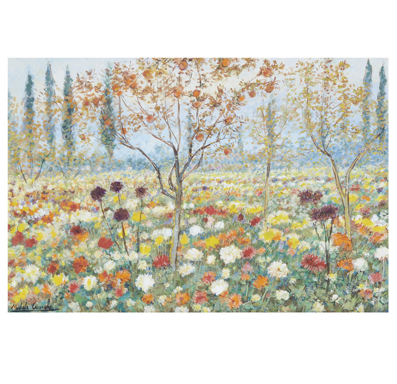 Michele Cascella (18921989), Painting, A Field of Flowers Witherell