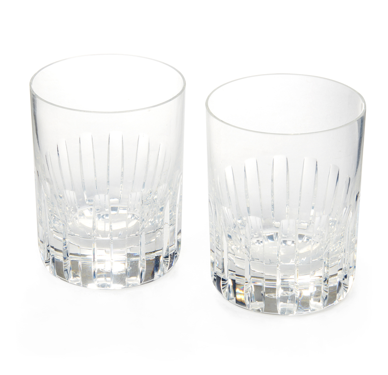 Two Baccarat Double Old Fashioned Glasses | Witherell's Auction House