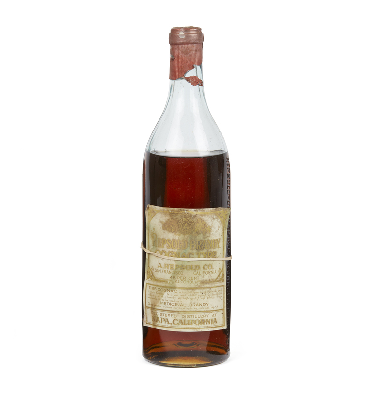 Unopened Repsold Medicinal Brandy Witherell's Auction House