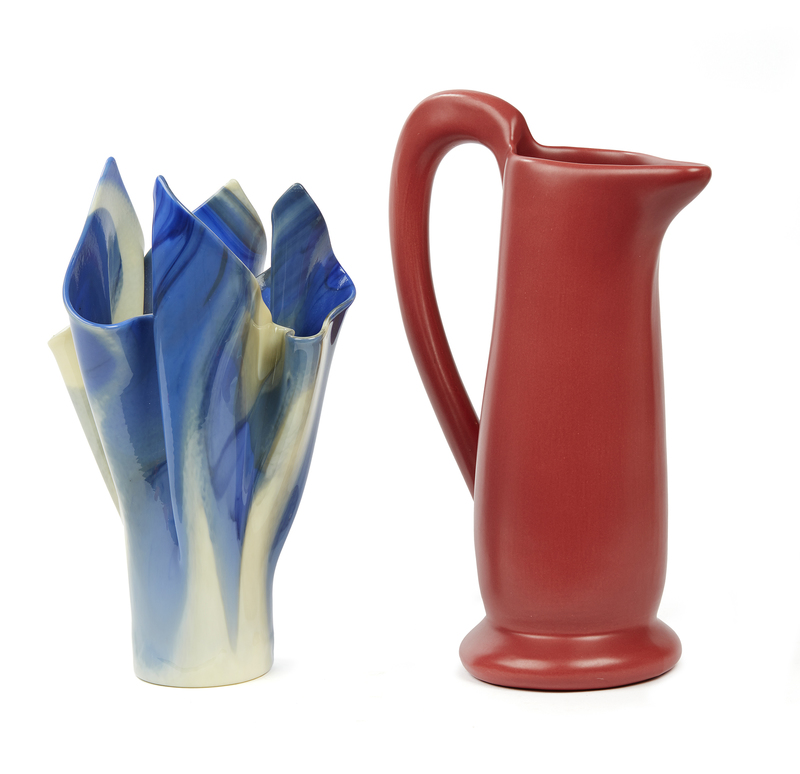 Two Ceramic Items Witherell's Auction House