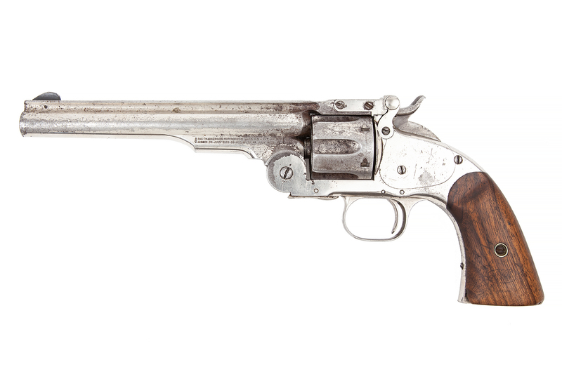 Smith &amp; Wesson 3rd Model Schofield Revolver, US marked