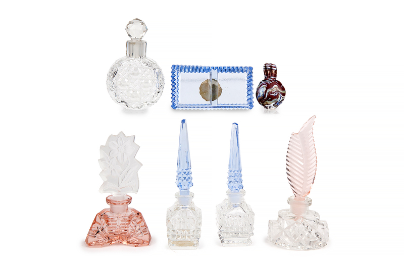 Assorted Small Perfume Bottles Witherell's Auction House