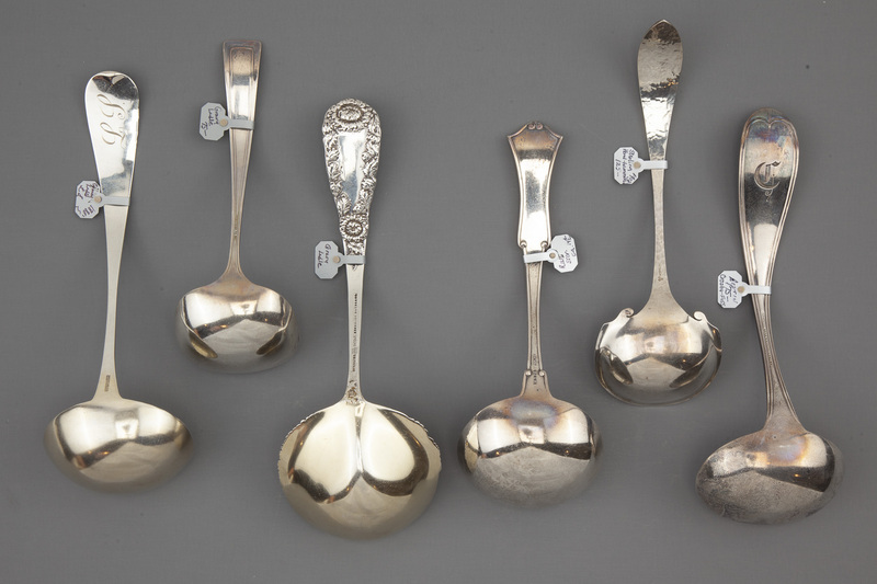 Assorted Sterling Gravy Ladles Witherell's Auction House