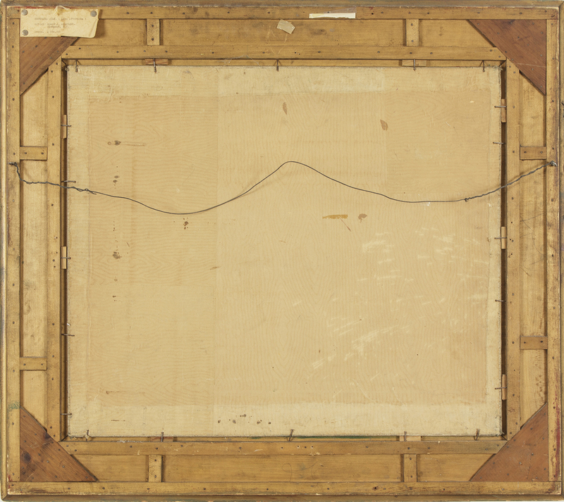 Henry James Albright Painting, "Pounding Surf" Witherell's Auction House