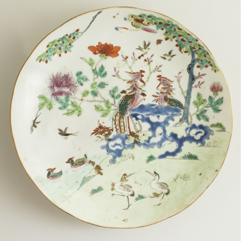 Chinese Porcelain Plate Witherell's Auction House