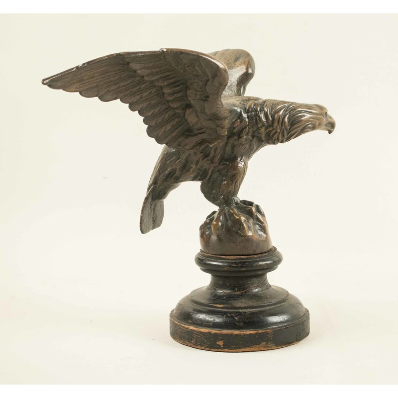 Bronze Eagle Sculpture Witherell's Auction House